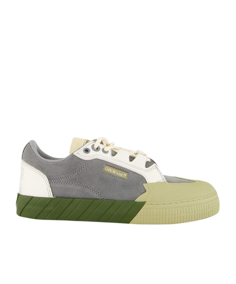 Off-white Lace-up Sneakers In Gray