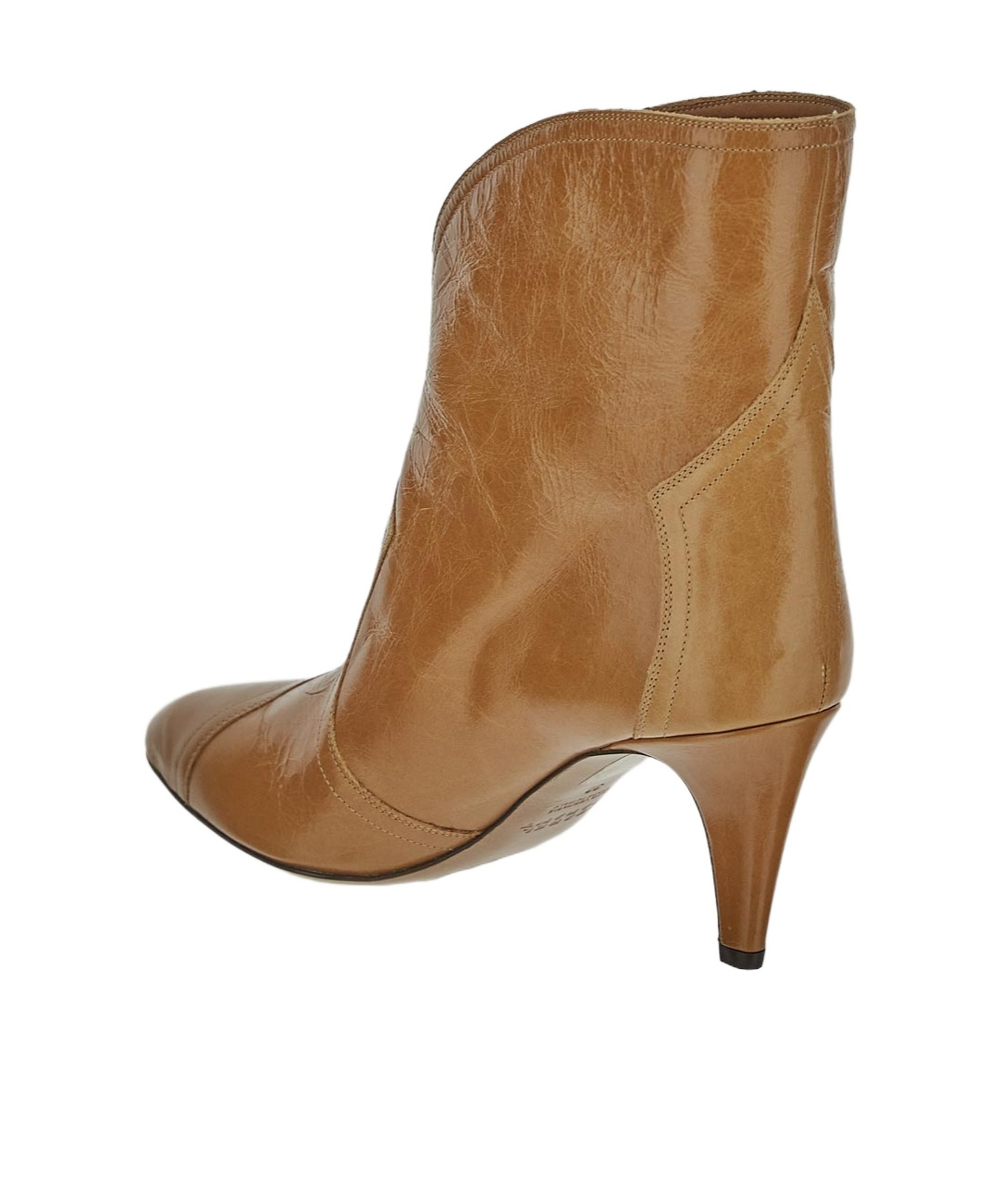 Isabel Marant Pointed Short Boots In Brown
