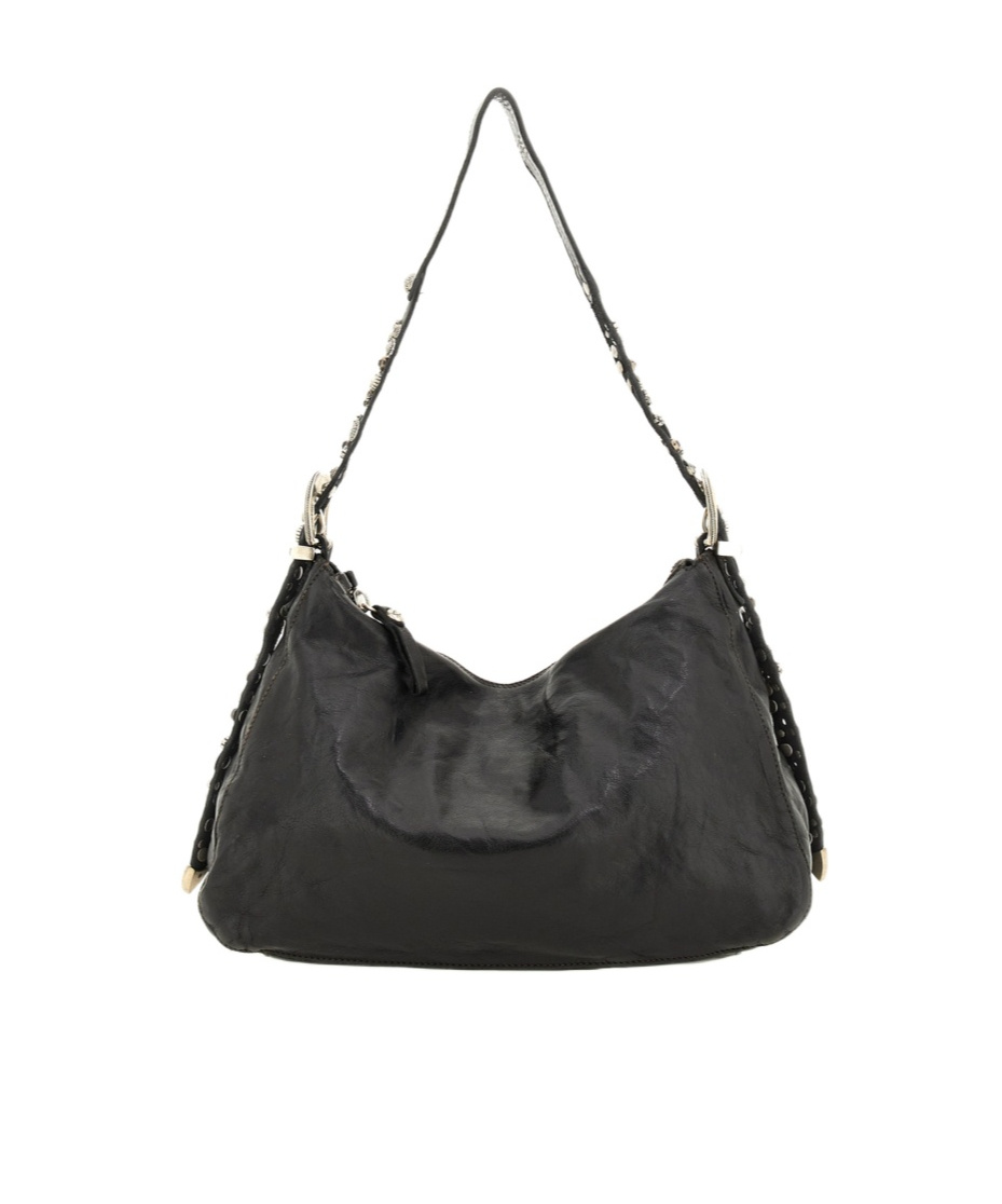 Campomaggi Giuliana Shoulder Bag In Black