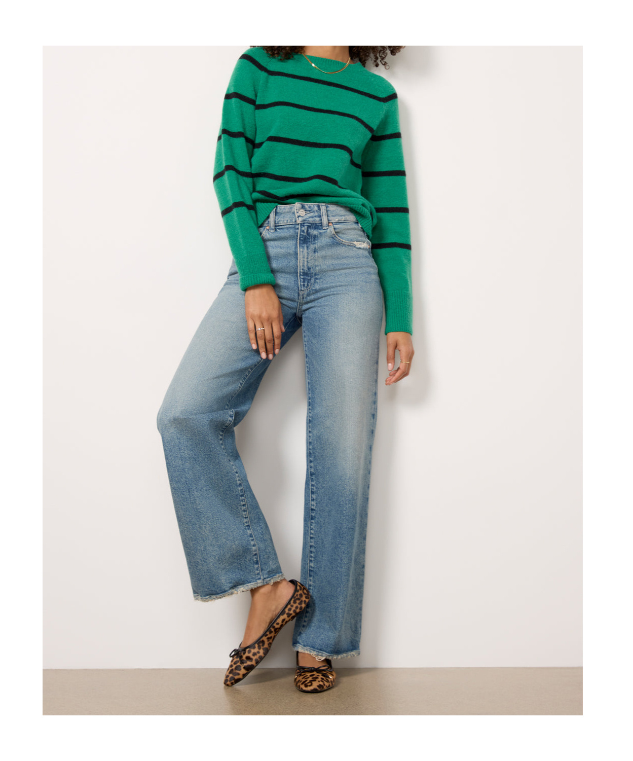 Paige Belt-loop Jeans In Blue