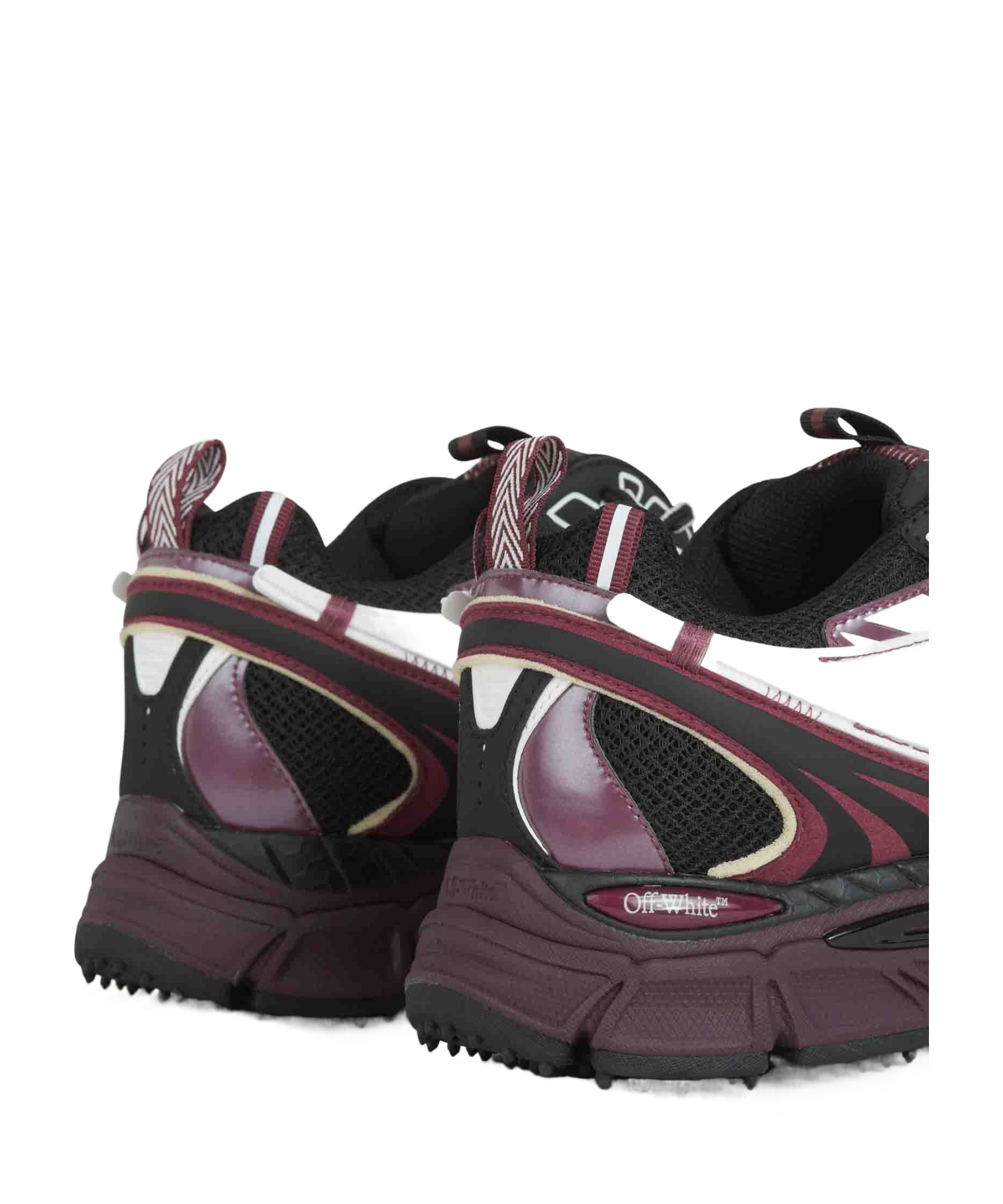 Off-white Men's Be Right Back Mesh Sneakers In Black