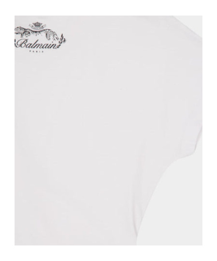 Balmain Short-sleeved T-shirt In White