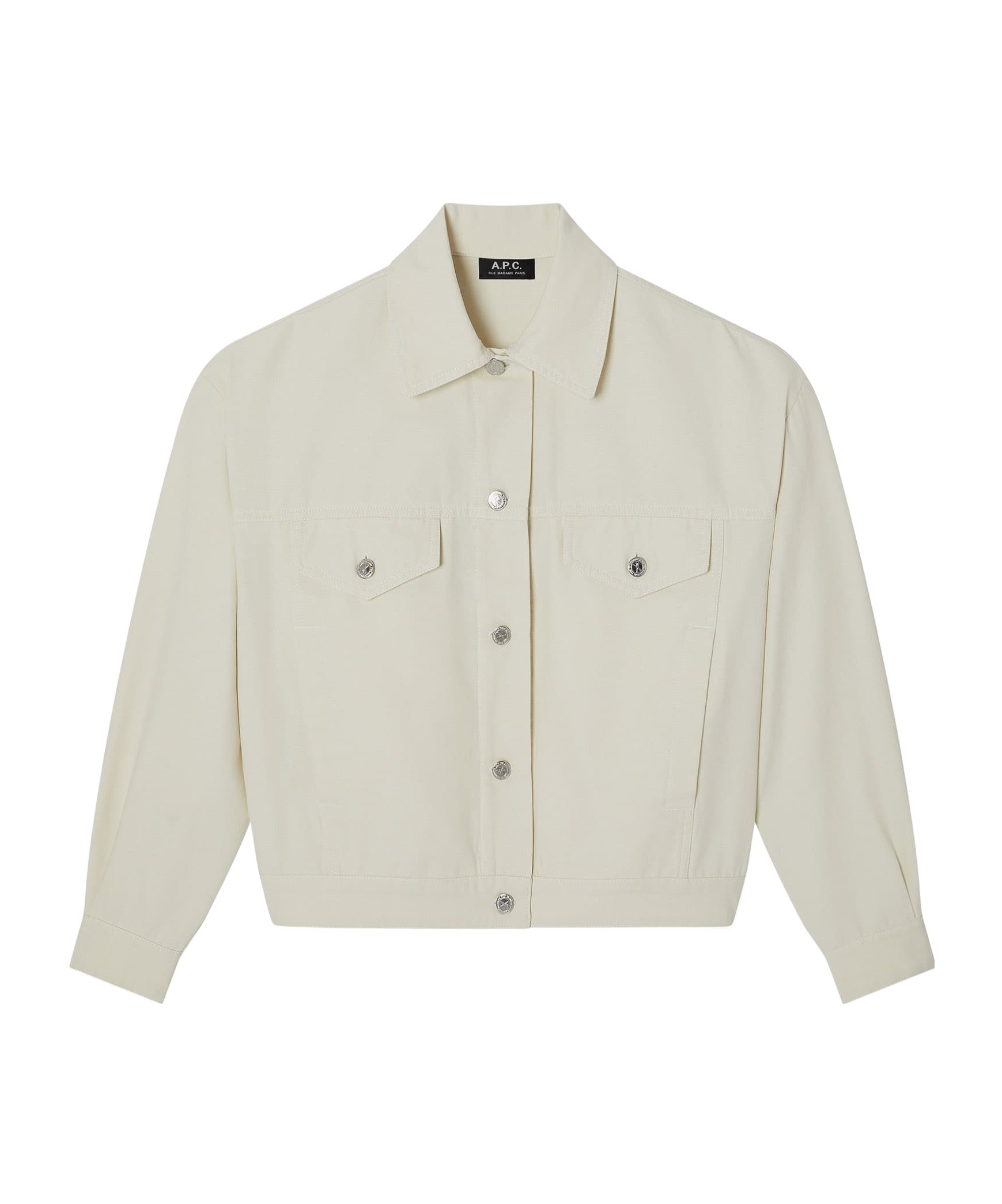 Apc A.p.c. Blouson Cally In White