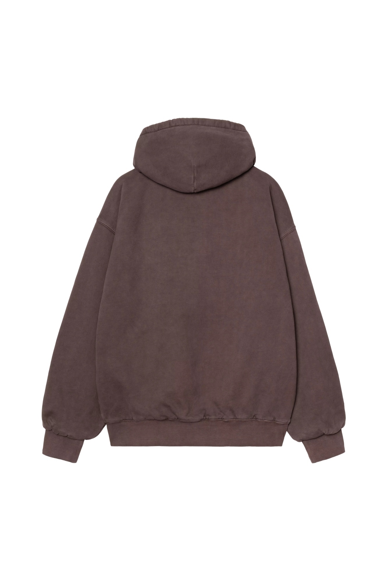 Carhartt Giubbino Hooded Vista Graphite In Brown