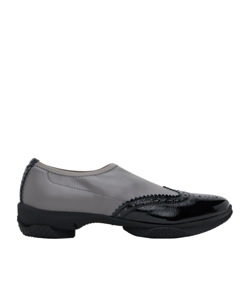 Kiko Kostadinov Round-head Casual Shoes In Gray