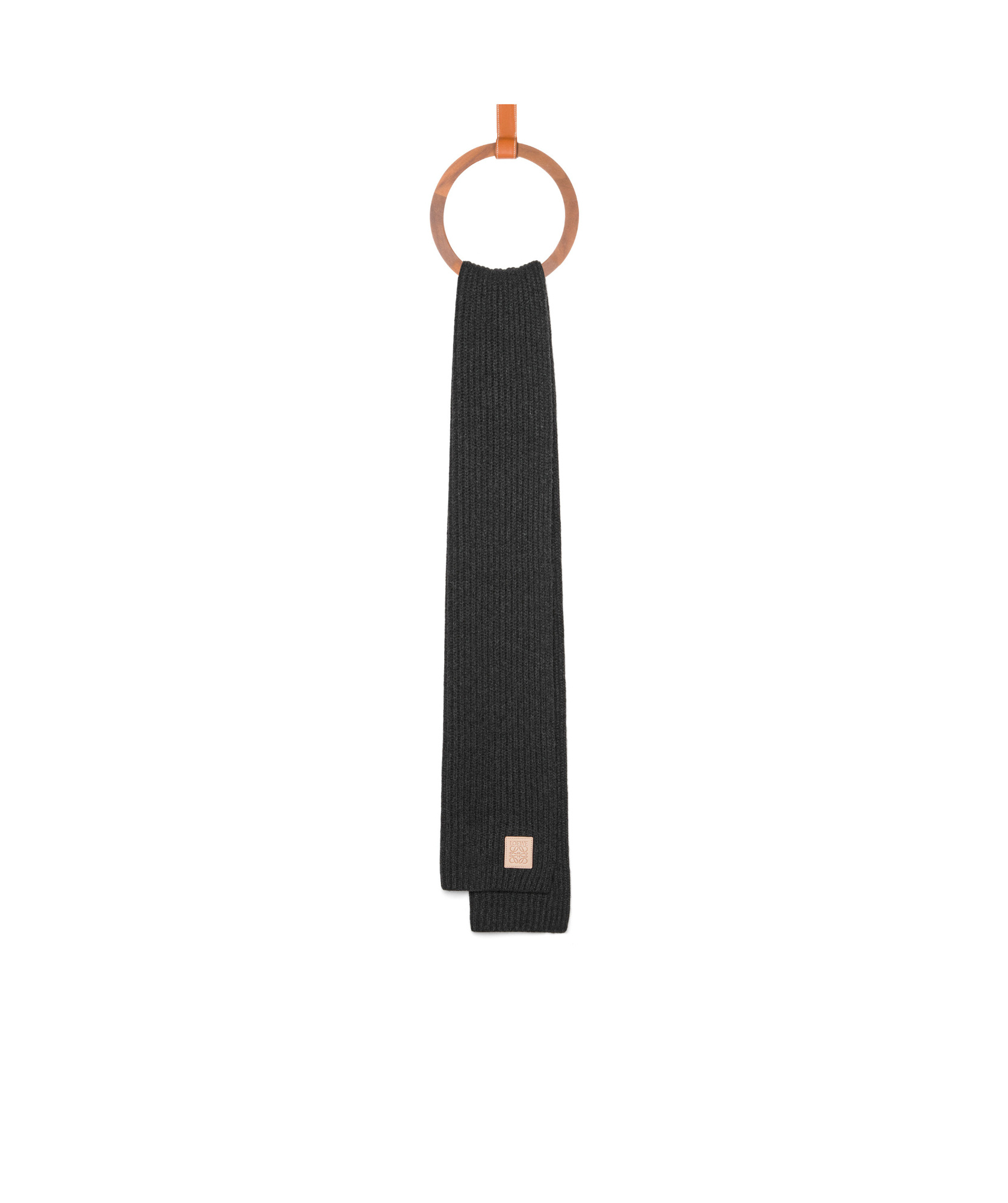 Loewe Cashmere Scarf In Black