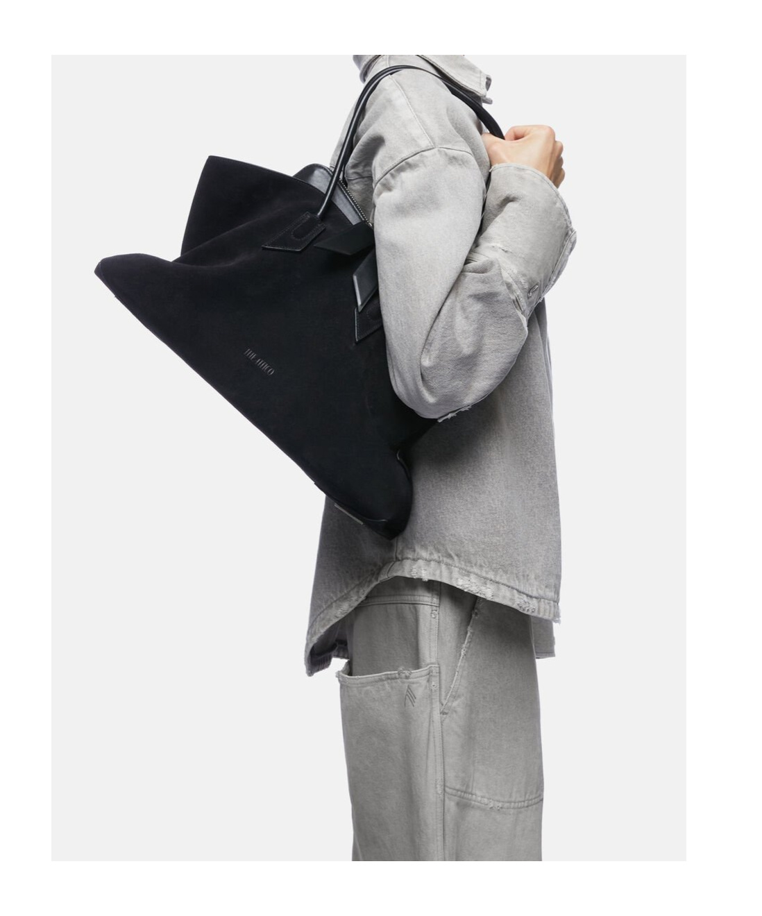 Attico Women's La Passeggiata Medium Bag In Black