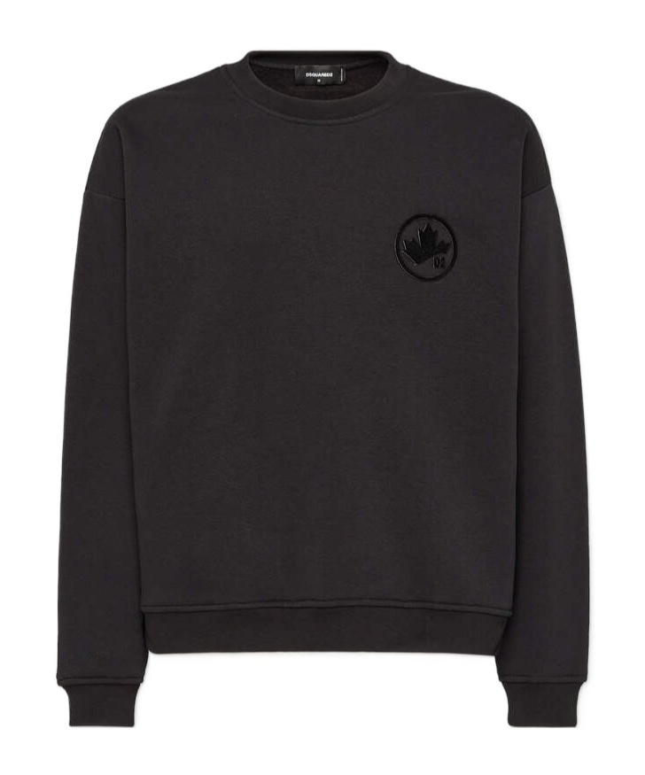 Dsquared2 Dsquared Men Relax Fit Sweatshirt In Black