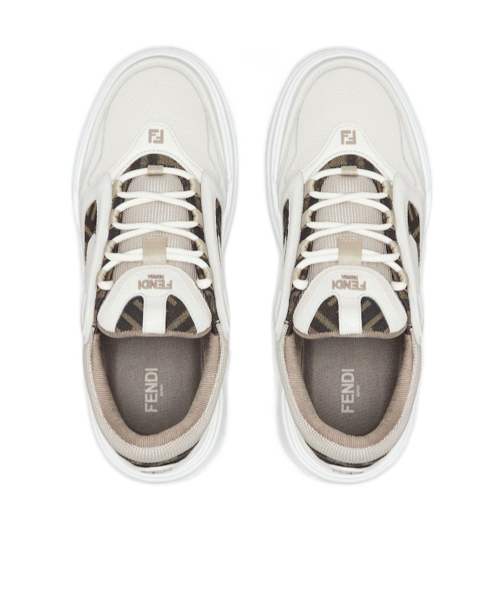 FENDI FENDI FORCE LACE-UP SNEAKERS