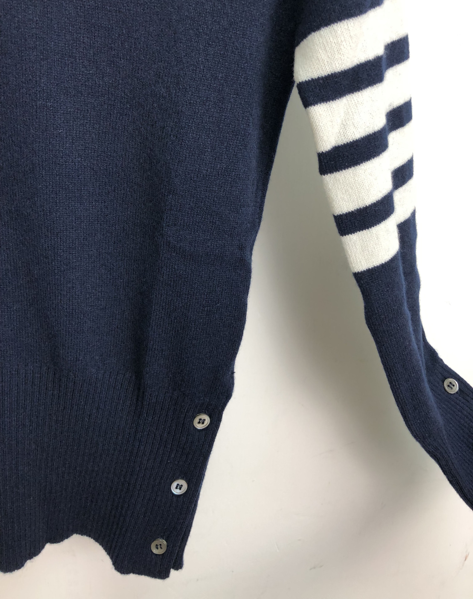 Thom Browne 4-bar Stripe Jumper In Black