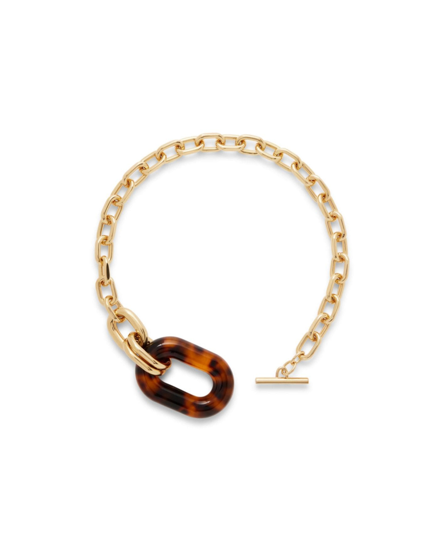 Rabanne Xl Chainlink Pendant Necklace In Gold