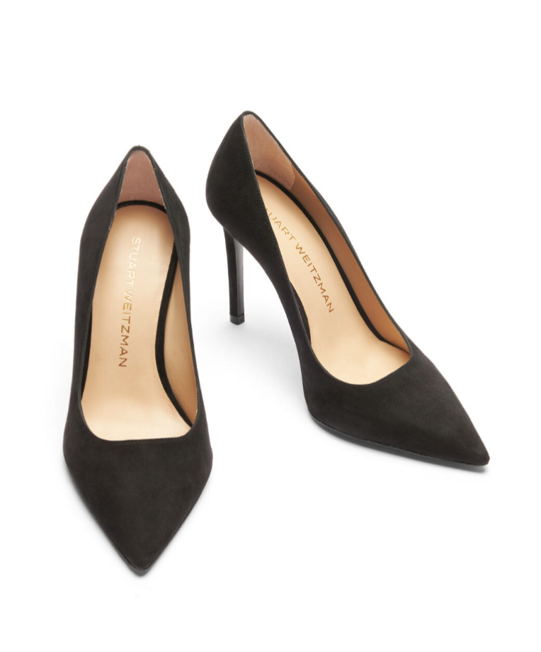 Stuart Weitzman Pointed High Heels In Black