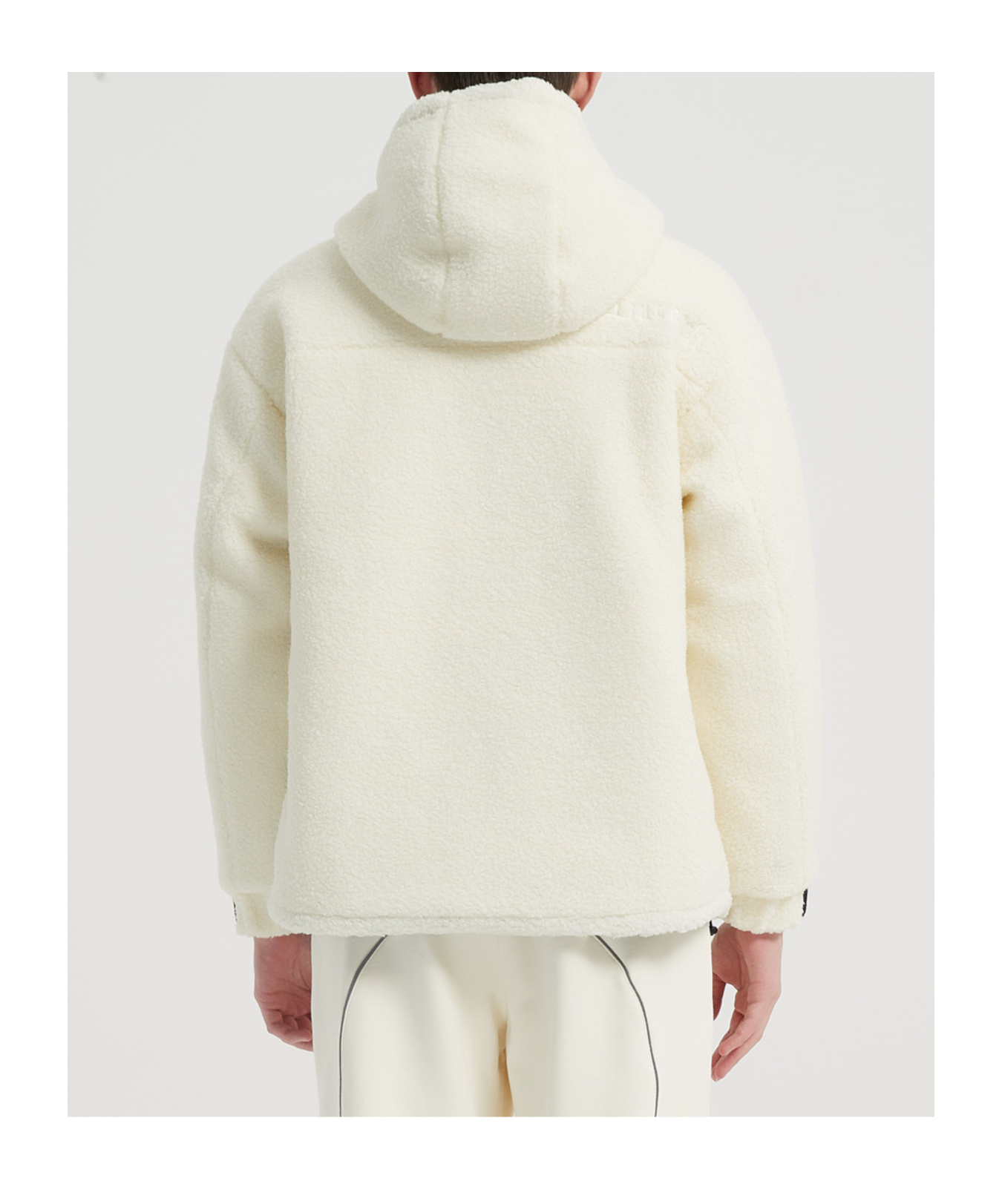 Liuregali Half-zip Jacket In White