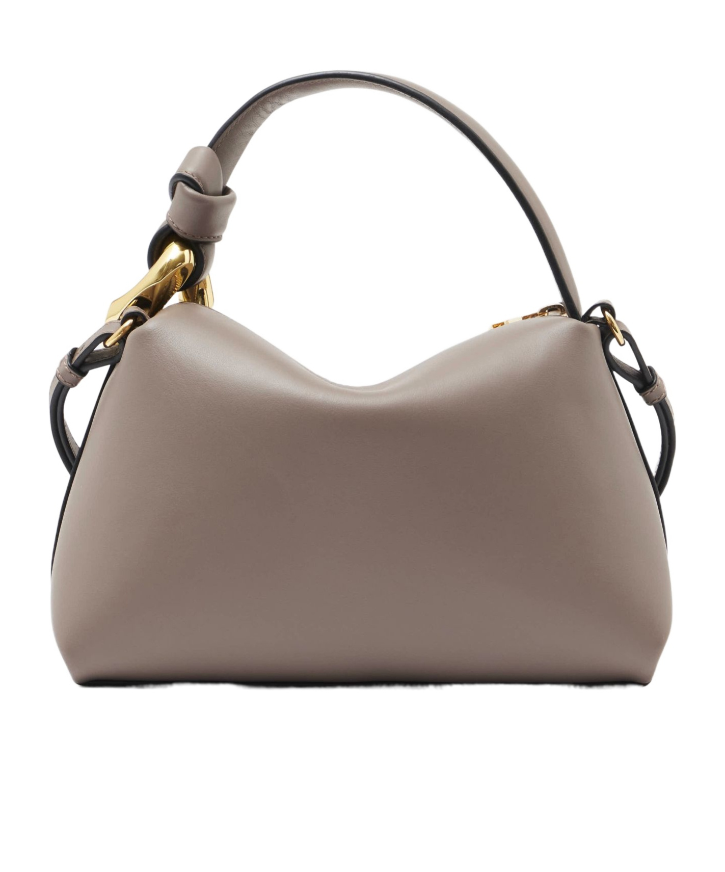 Jw Anderson Small Jwa Corner Bag - Leather Crossbody Bag In Gray