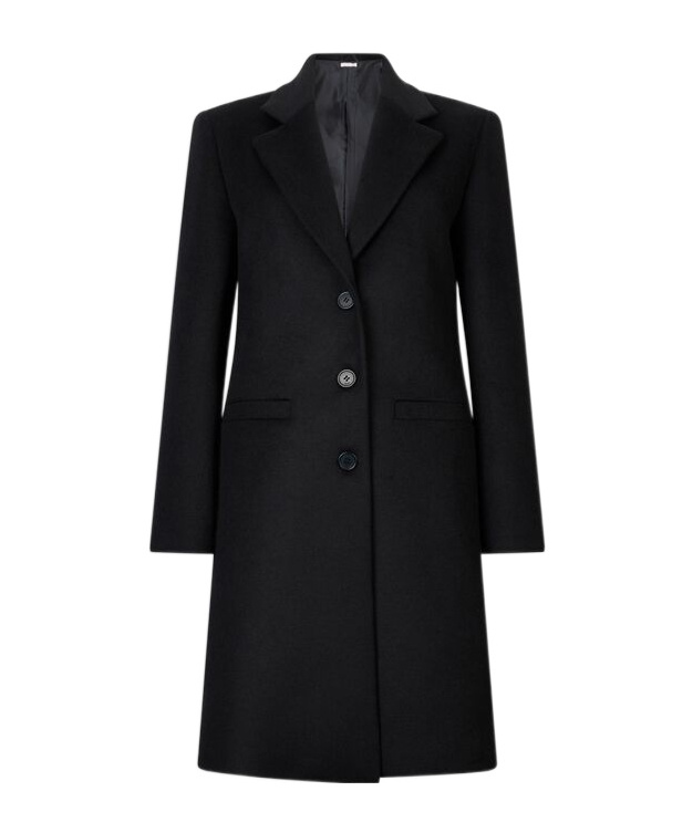 Liu •jo Single-breasted Coat In Black