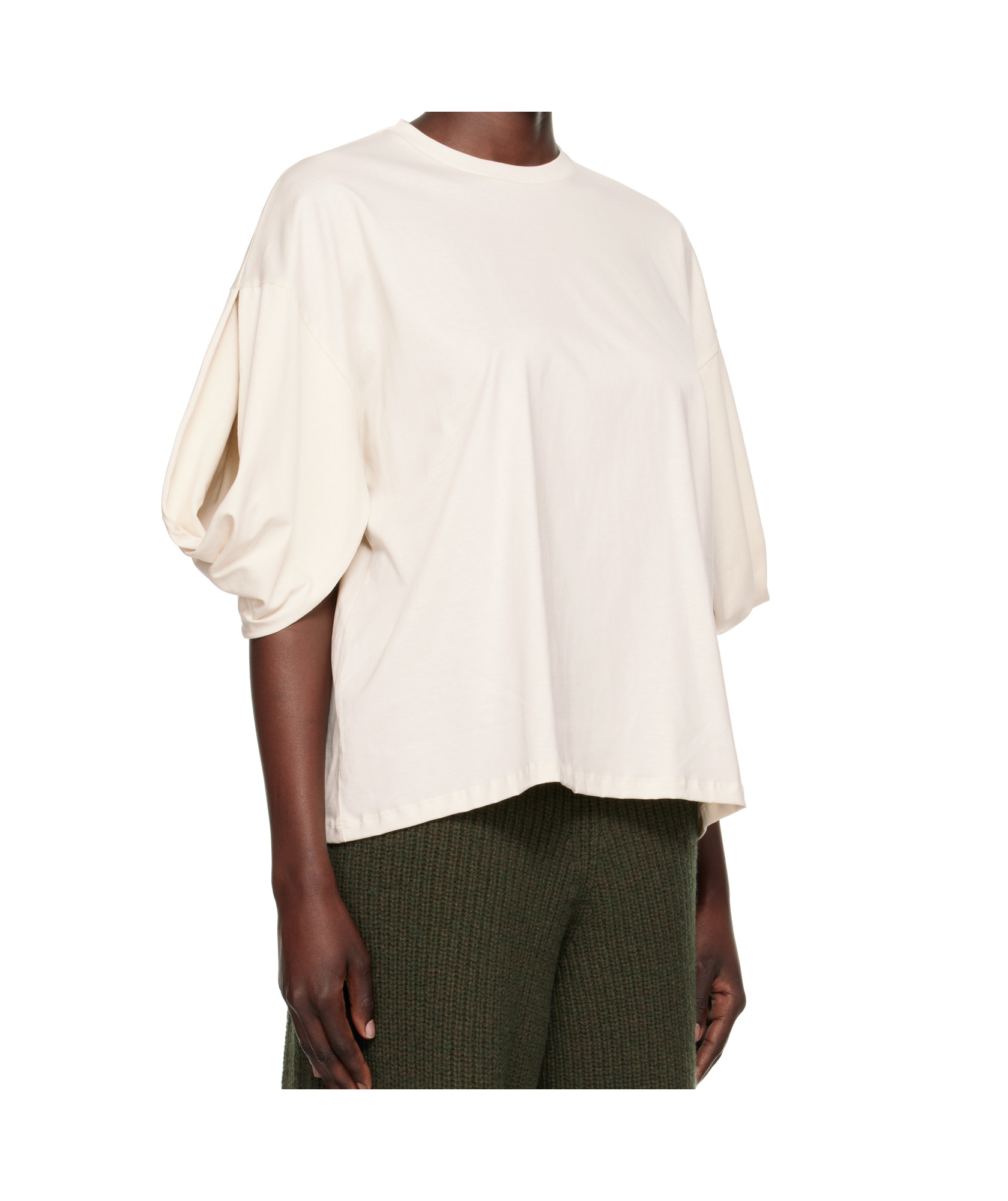 Baserange Off-white Harbour T-shirt In White
