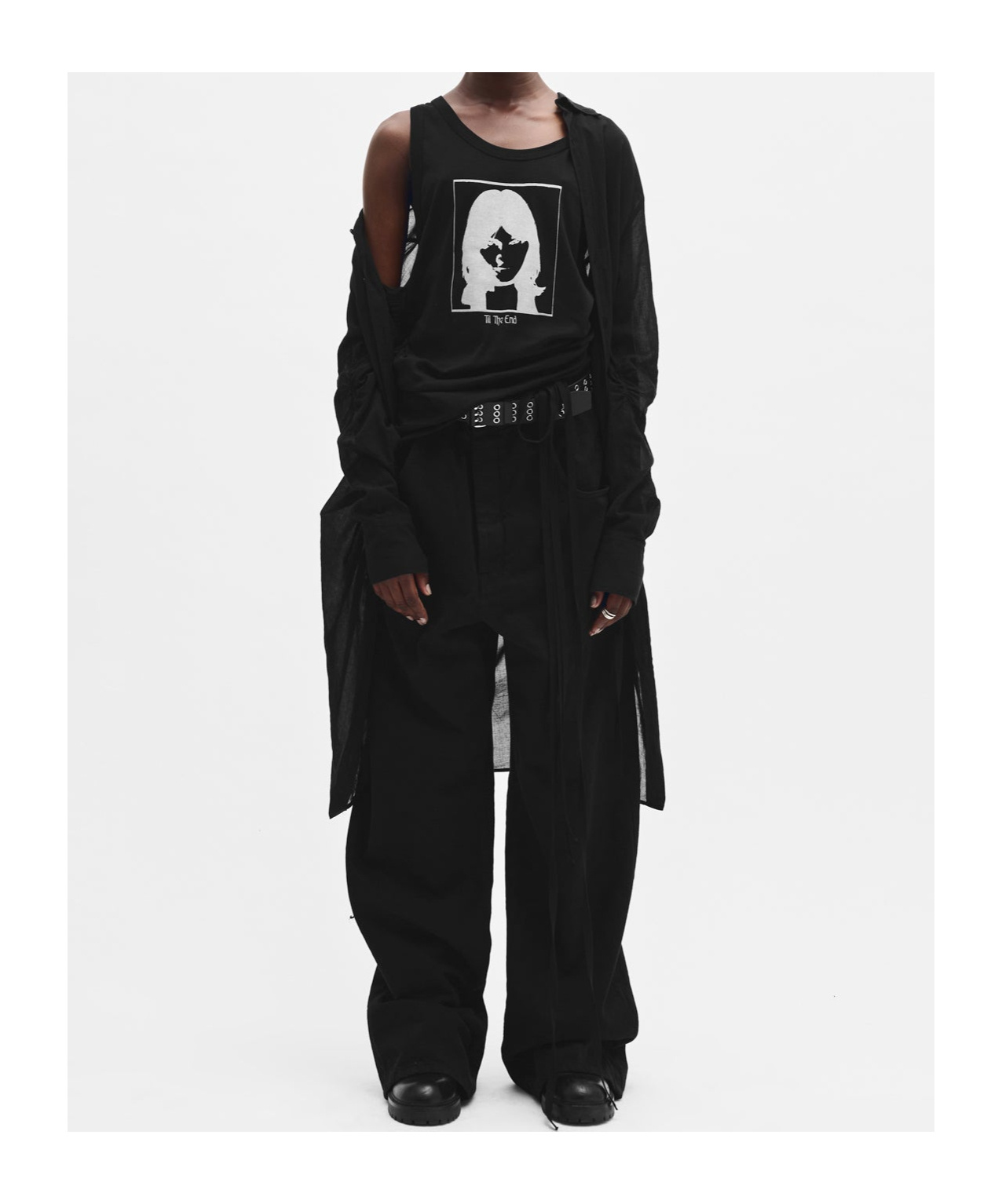 Ann Demeulemeester Sandrina High-comfort Shirt In Black