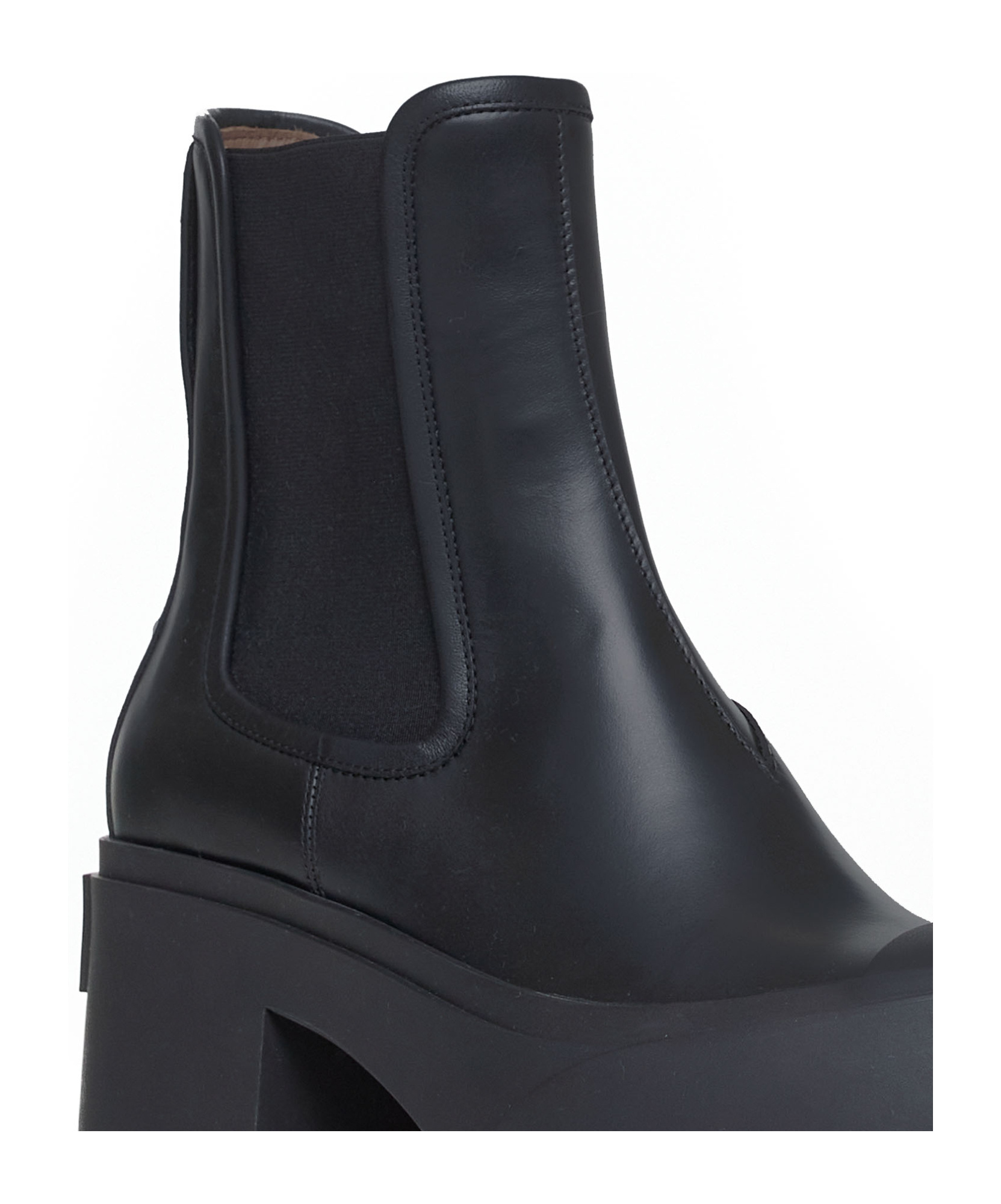 Marni 65mm Logo-raised Chelsea Boots In Black