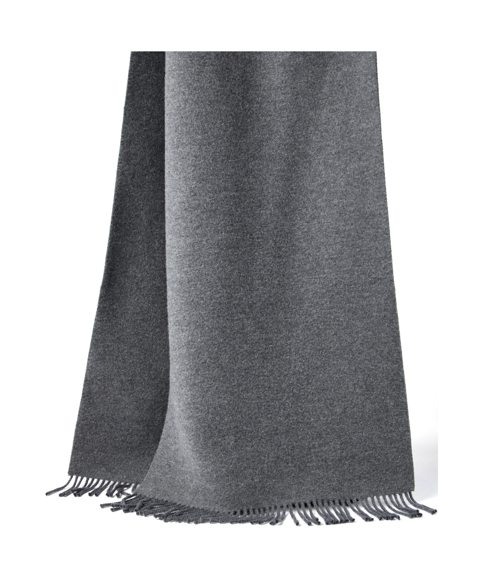 Brunello Cucinelli Hooded Fringed Poncho In Black