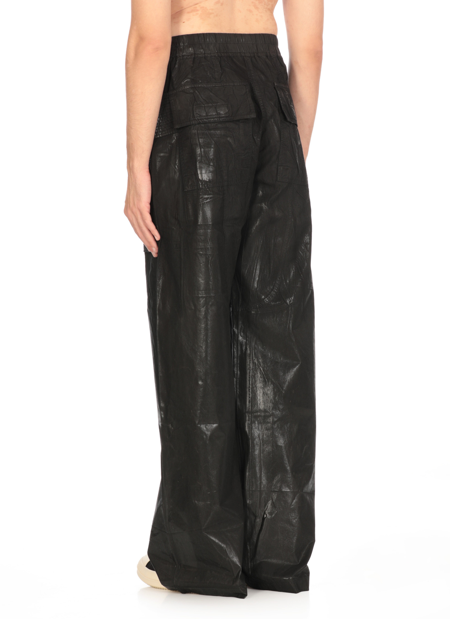 Rick Owens Drkshdw Drawstring Casual Pants In Black
