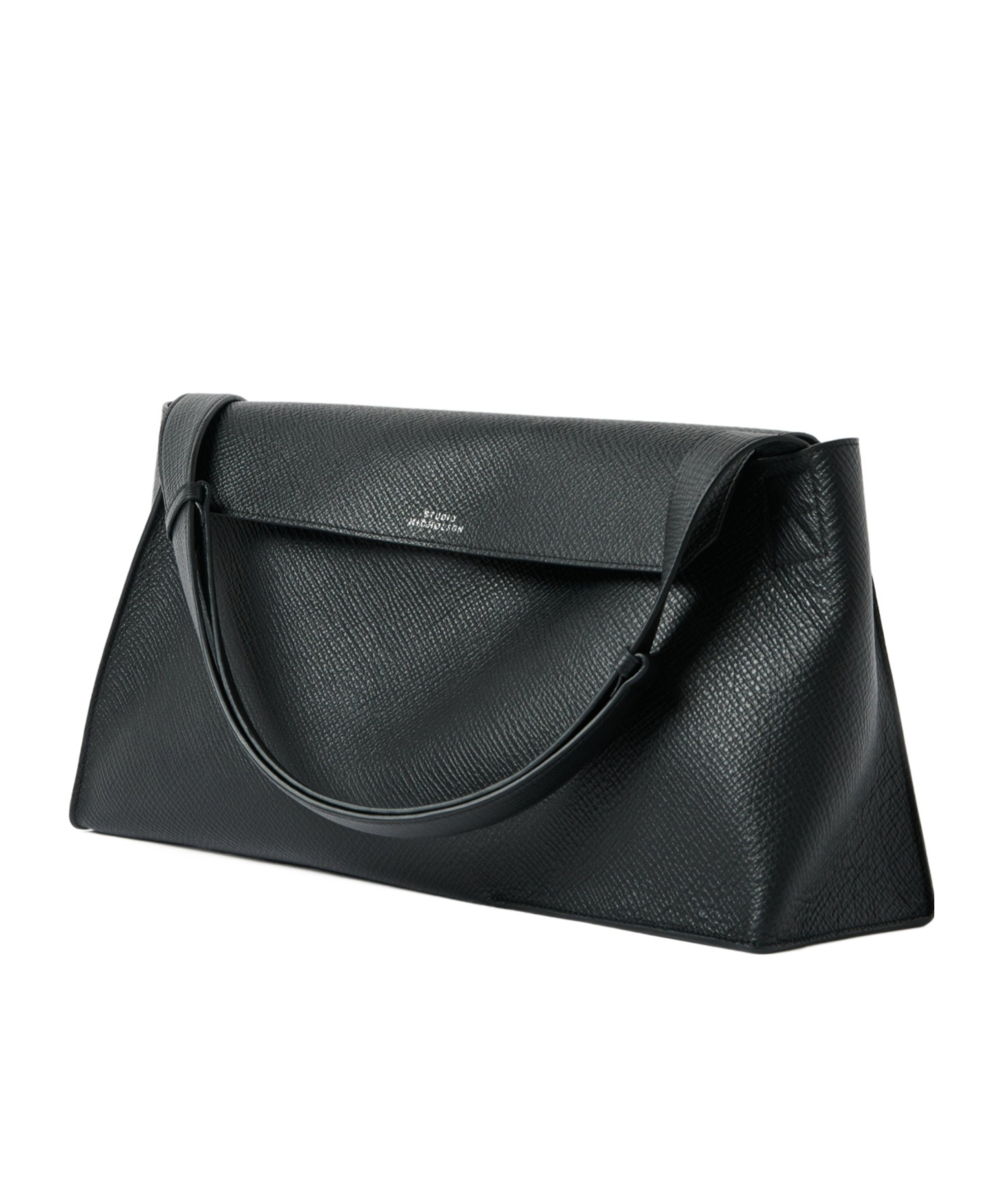 Studio Nicholson The Folded Shoulder Bag In Black