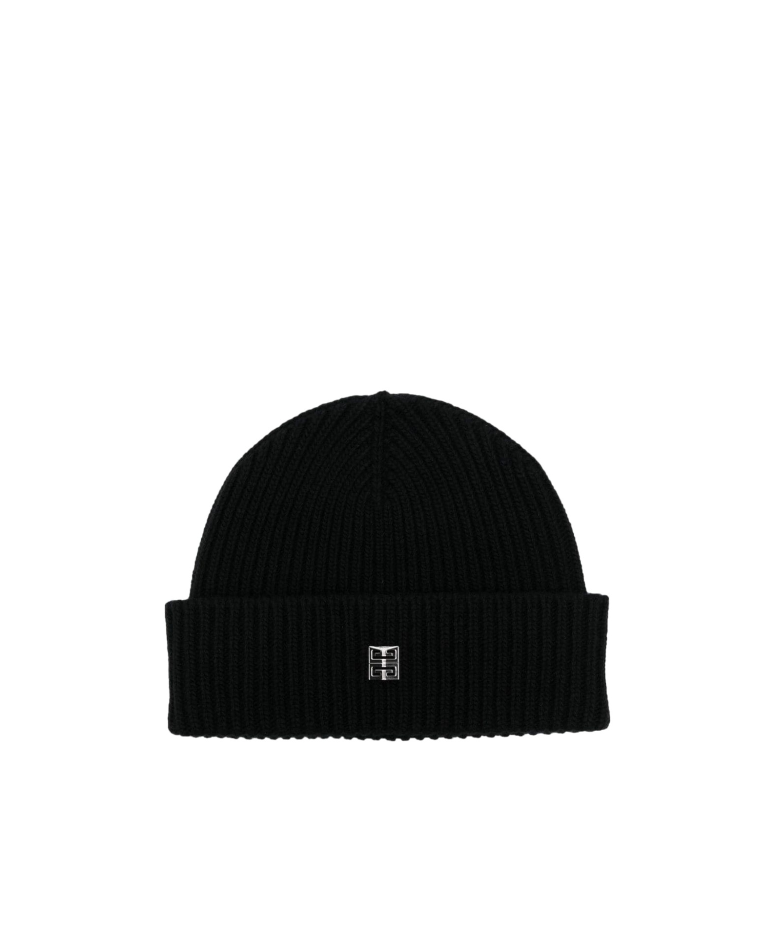 Givenchy Ribbed-knit Beanie Hat In Black