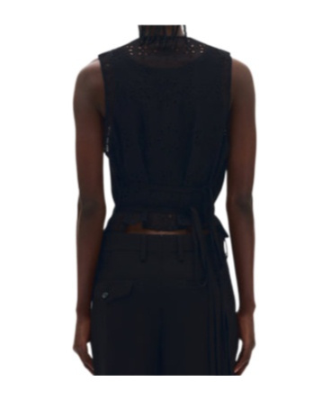 Ann Demeulemeester Classic Waistcoat In Black