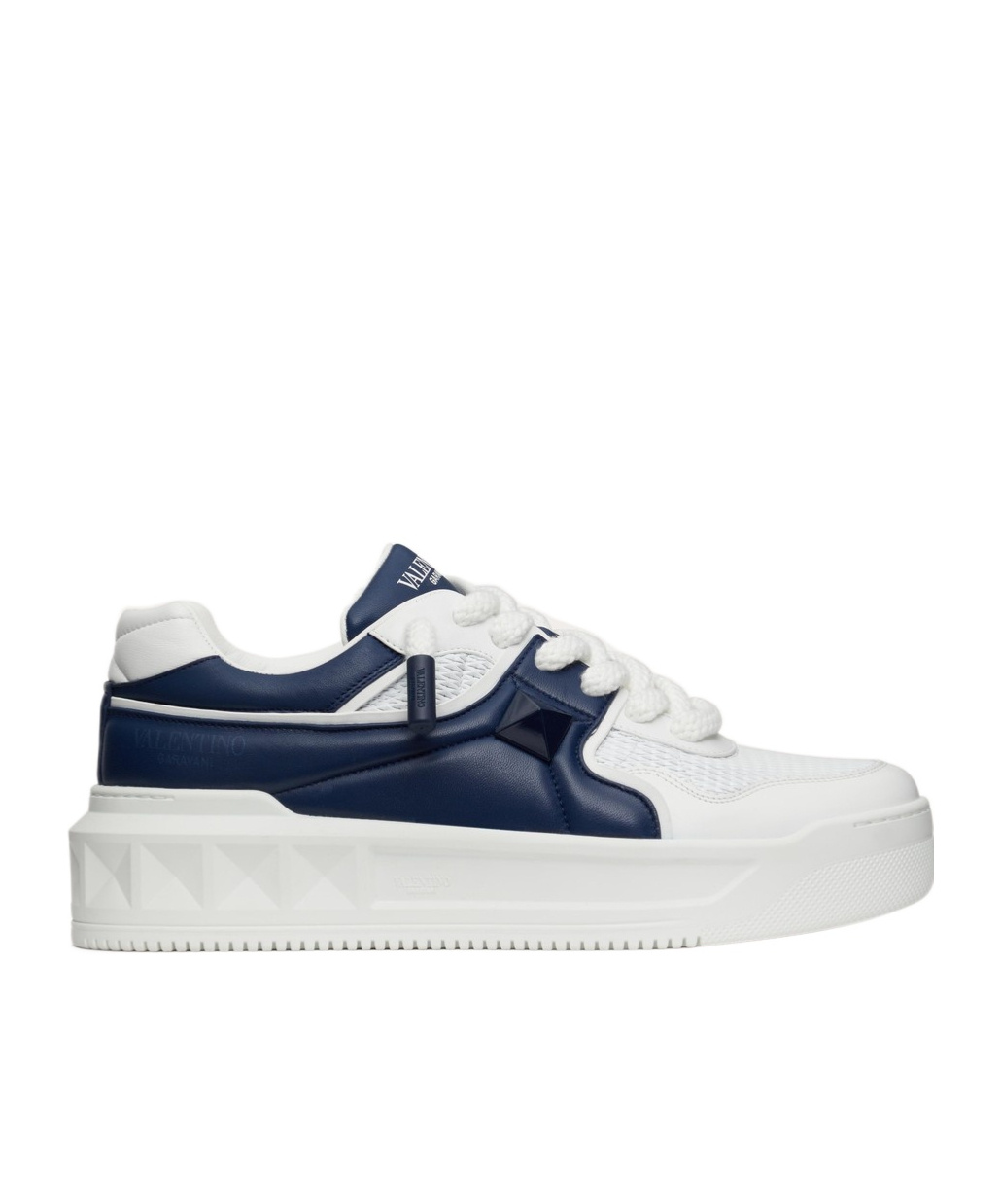 Valentino Garavani One Stud Xl Sneakers In Blue