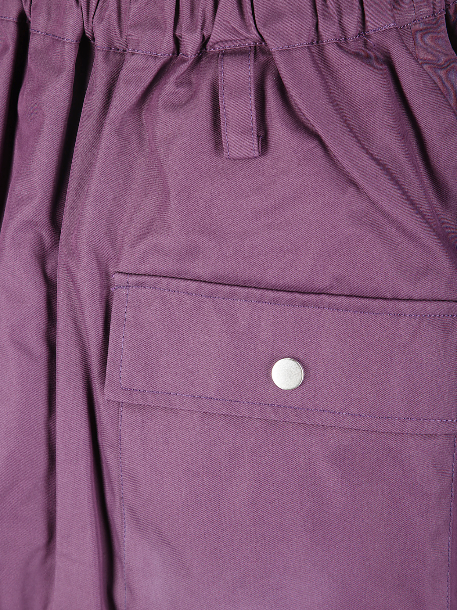 Baum Und Pferdgarten Simona Elastic-waist Pocket Mini A-line Skirt In Purple