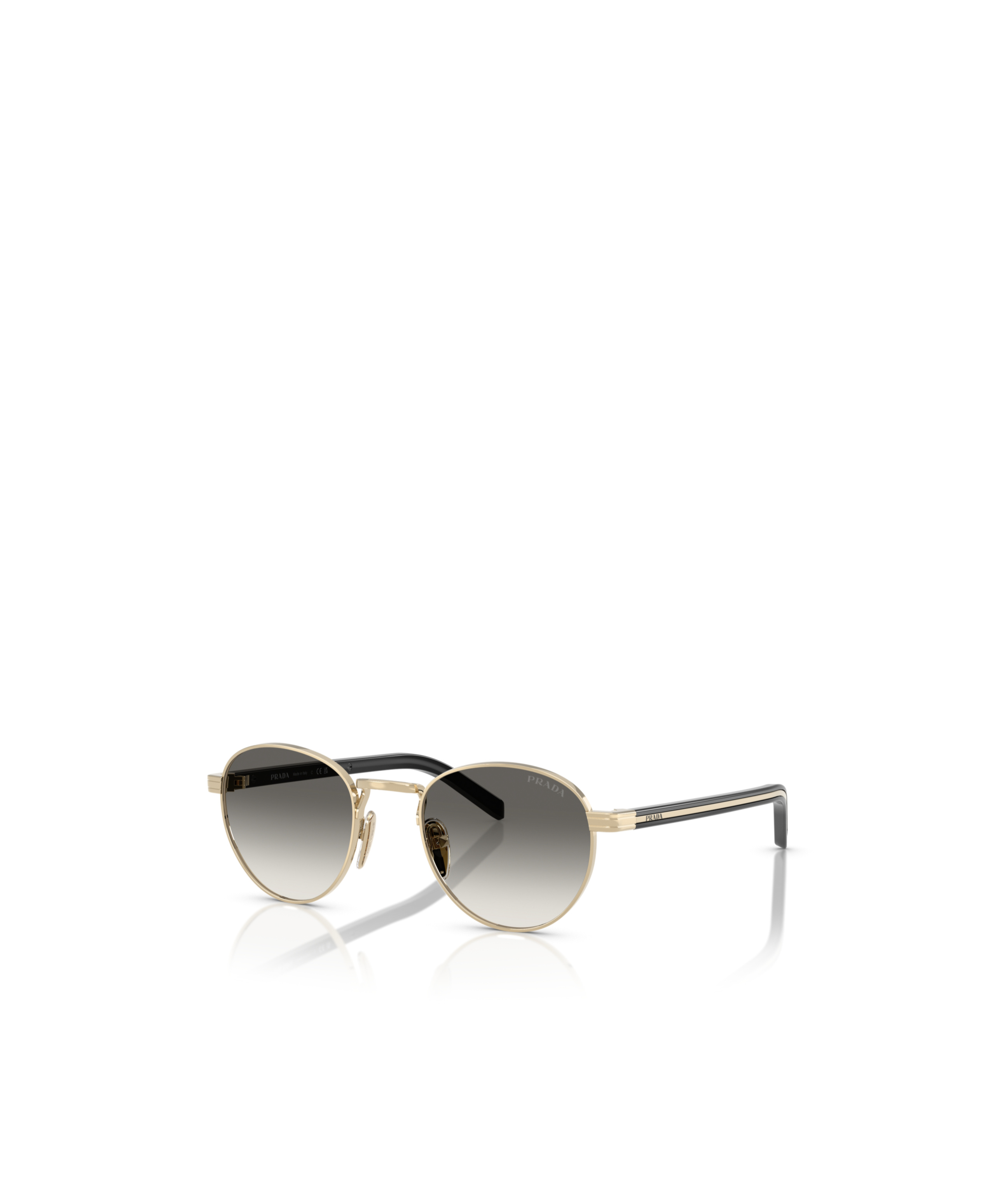 Shop Prada Full Frame Sunglasses In Black