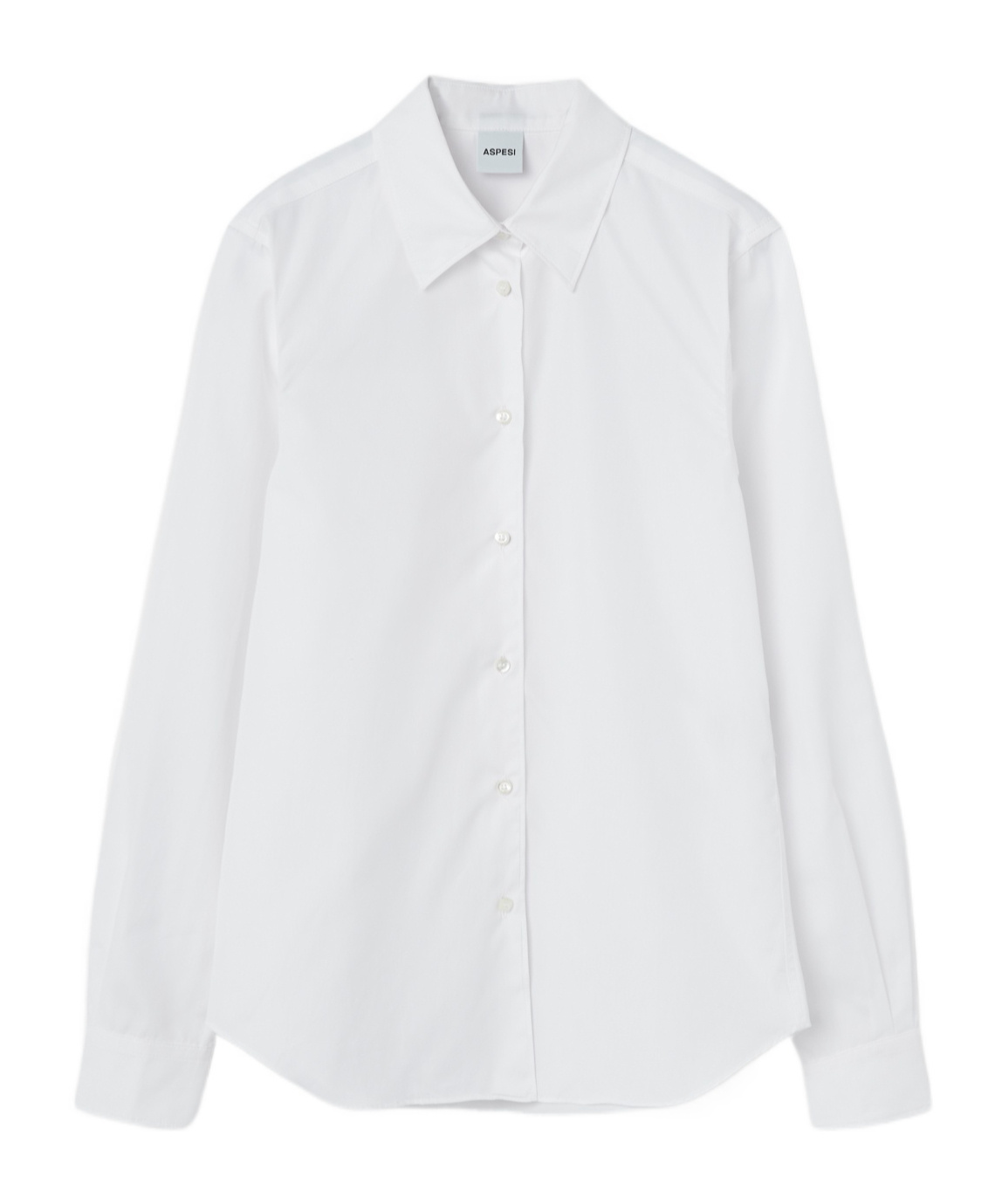 Aspesi Long-sleeved Shirt In White