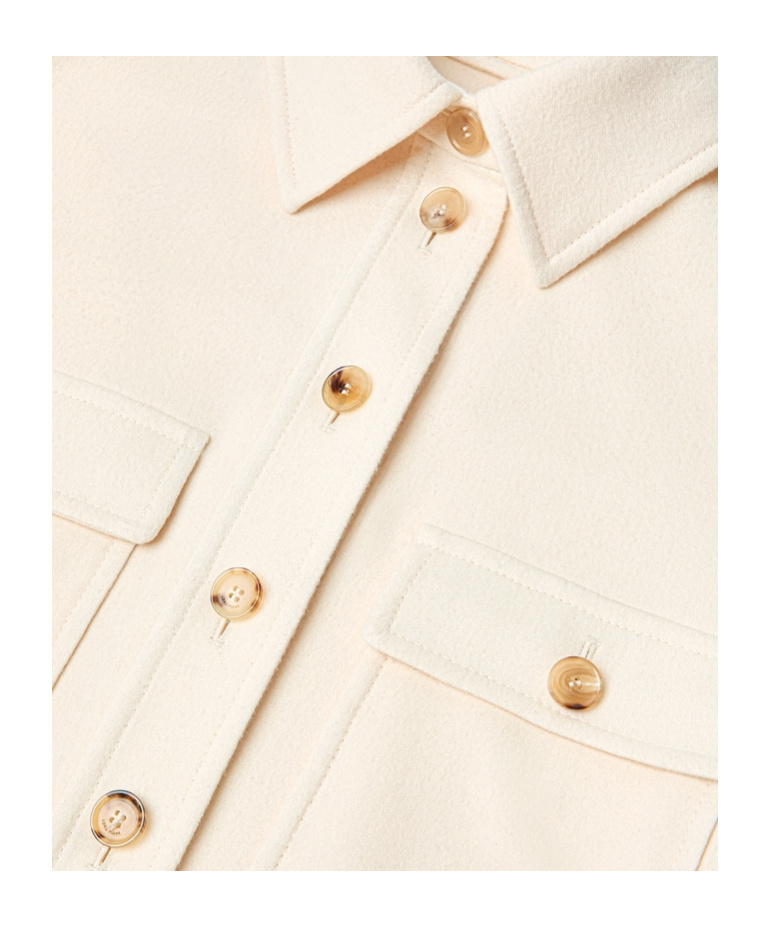 Loro Piana Yannis Overshirt In Neutral
