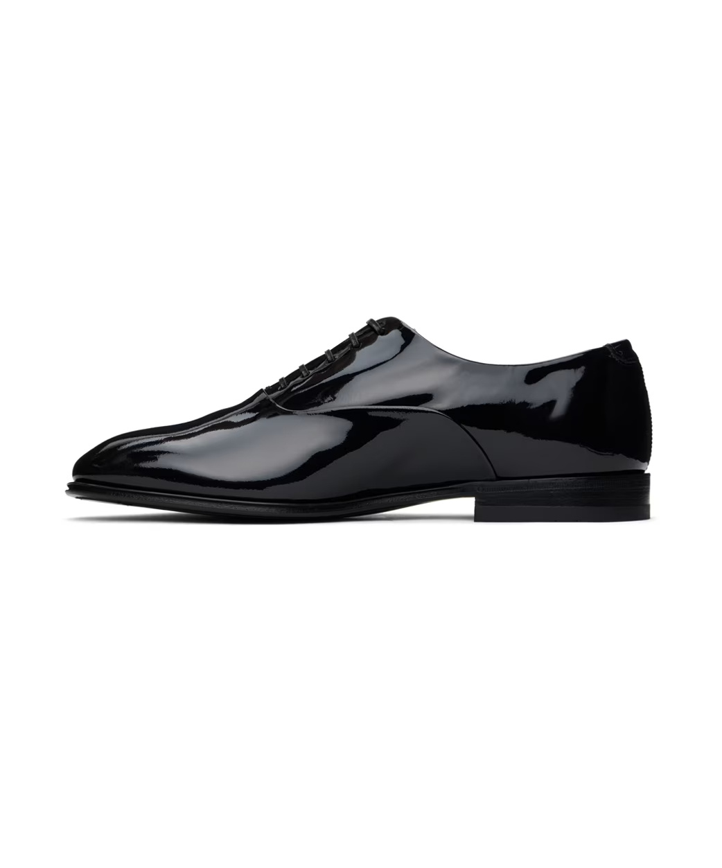 Ferragamo Aiden Series Lace-up Business Casual Shoes In Black