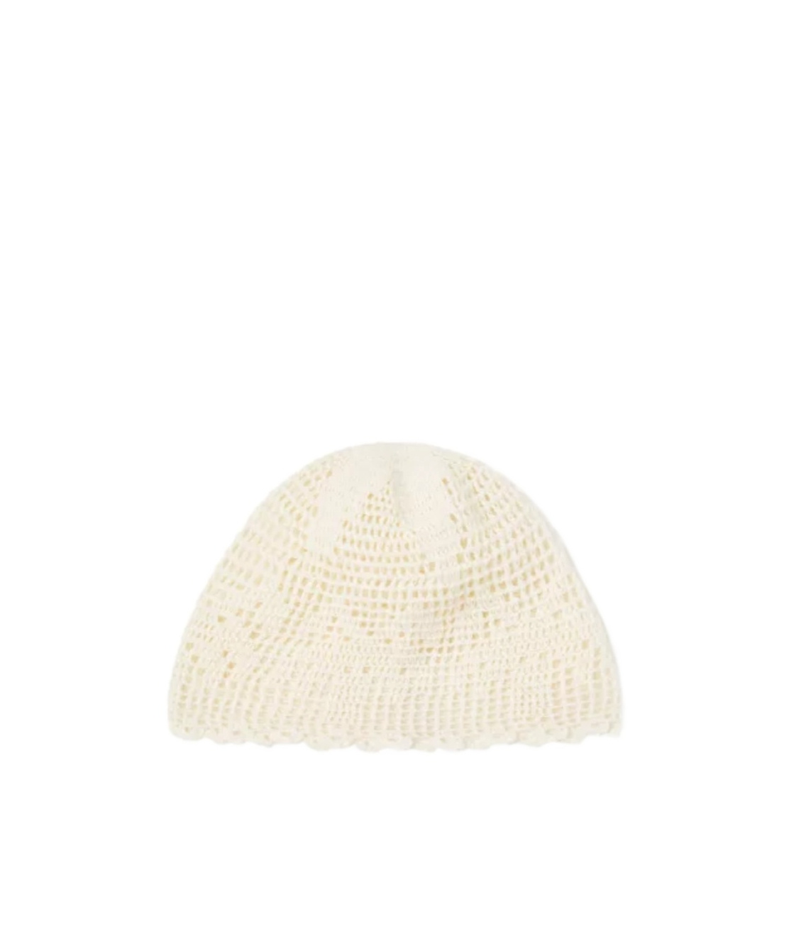 Alanui Islands Diary Crochet Beanie Hat In White