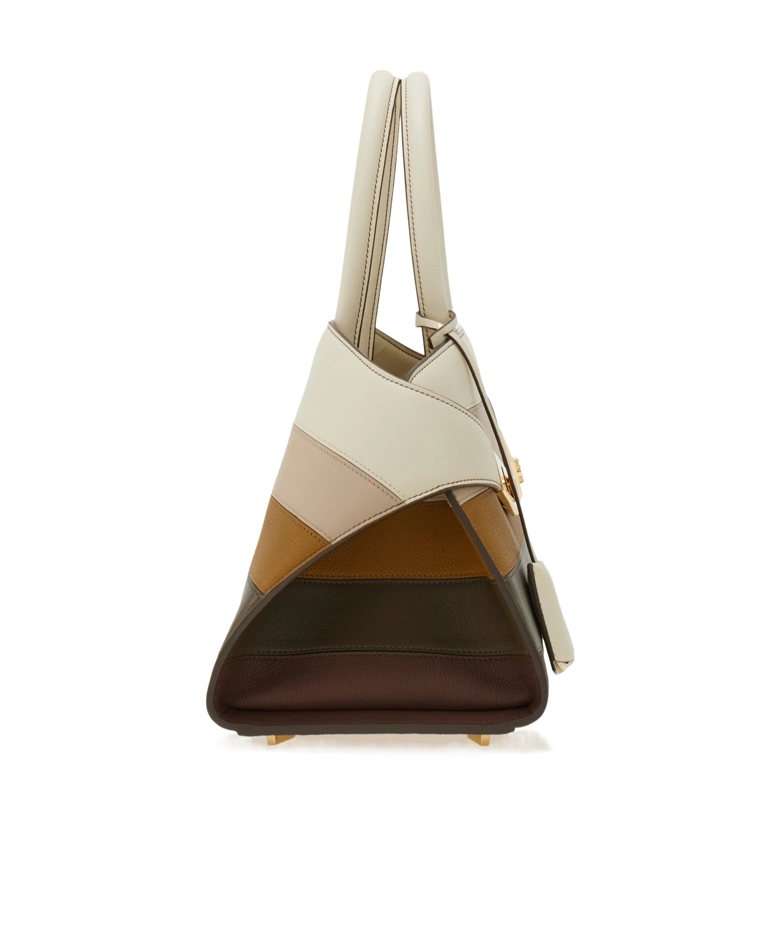 Ferragamo Hug Multicolor Handbag (m) In Multi