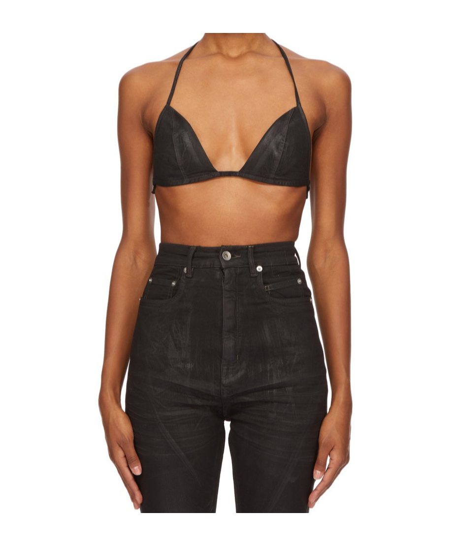 Rick Owens Drkshdw Straddle Bra In Black