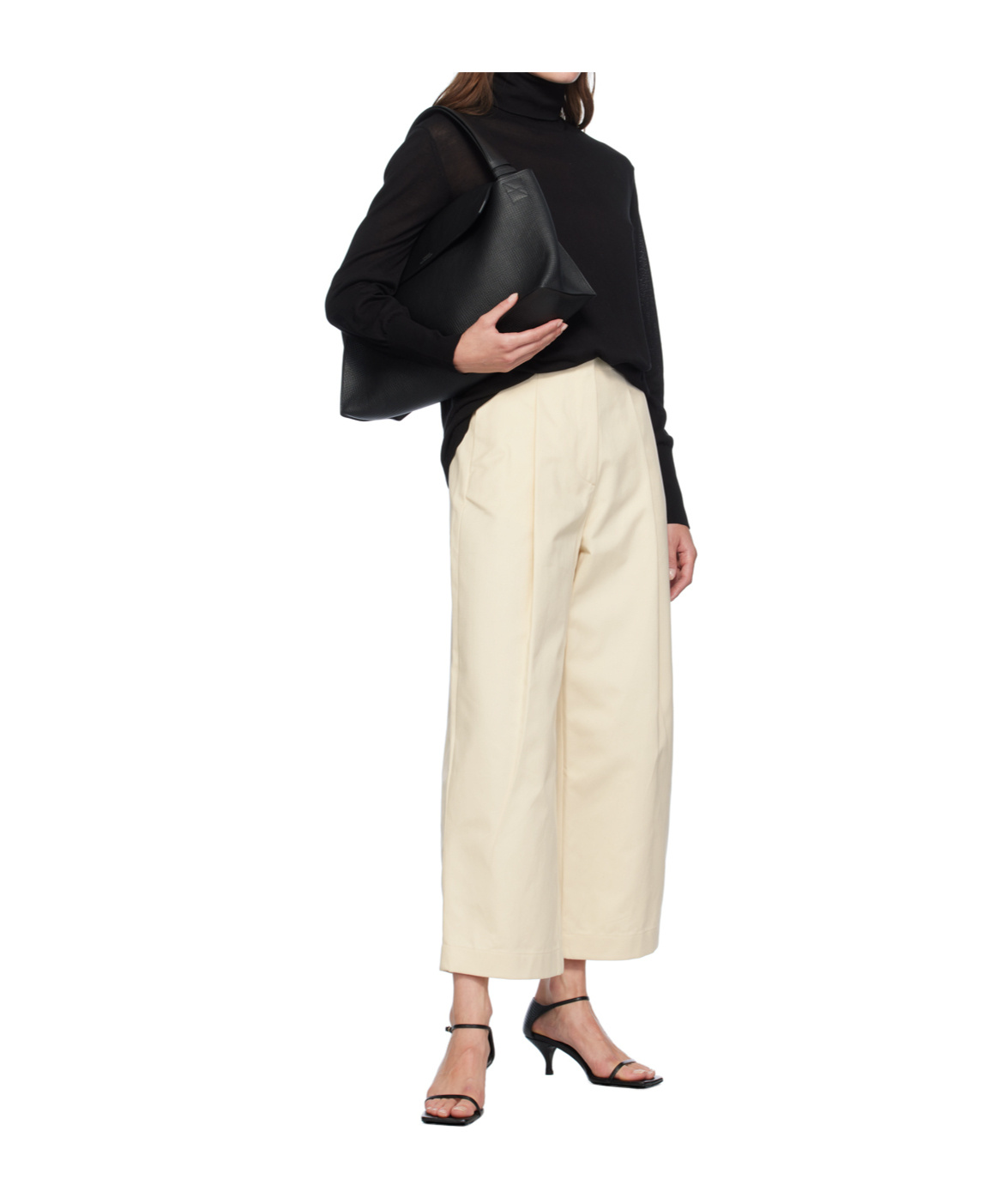 Studio Nicholson Turtleneck Sweater In Black