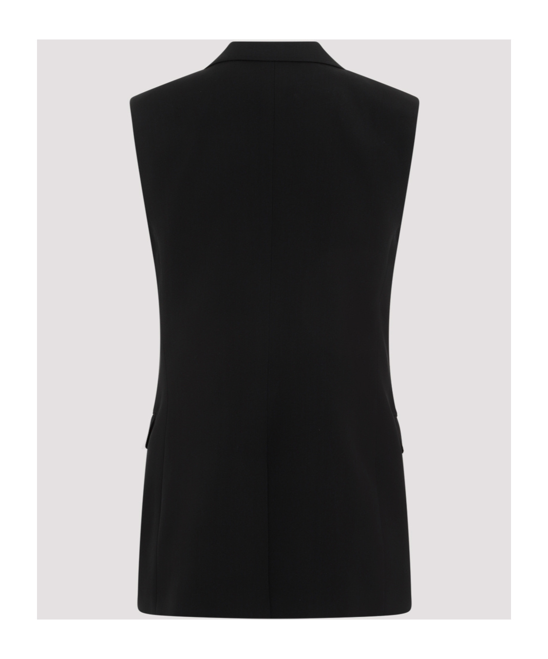 Gabriela Hearst Mayte Tailored Vest In Black
