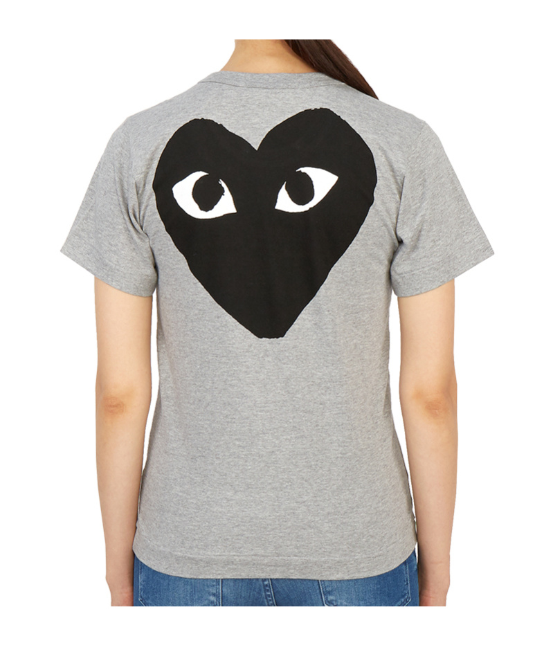 Comme Des Garçons Crew Neck T-shirt In Gray