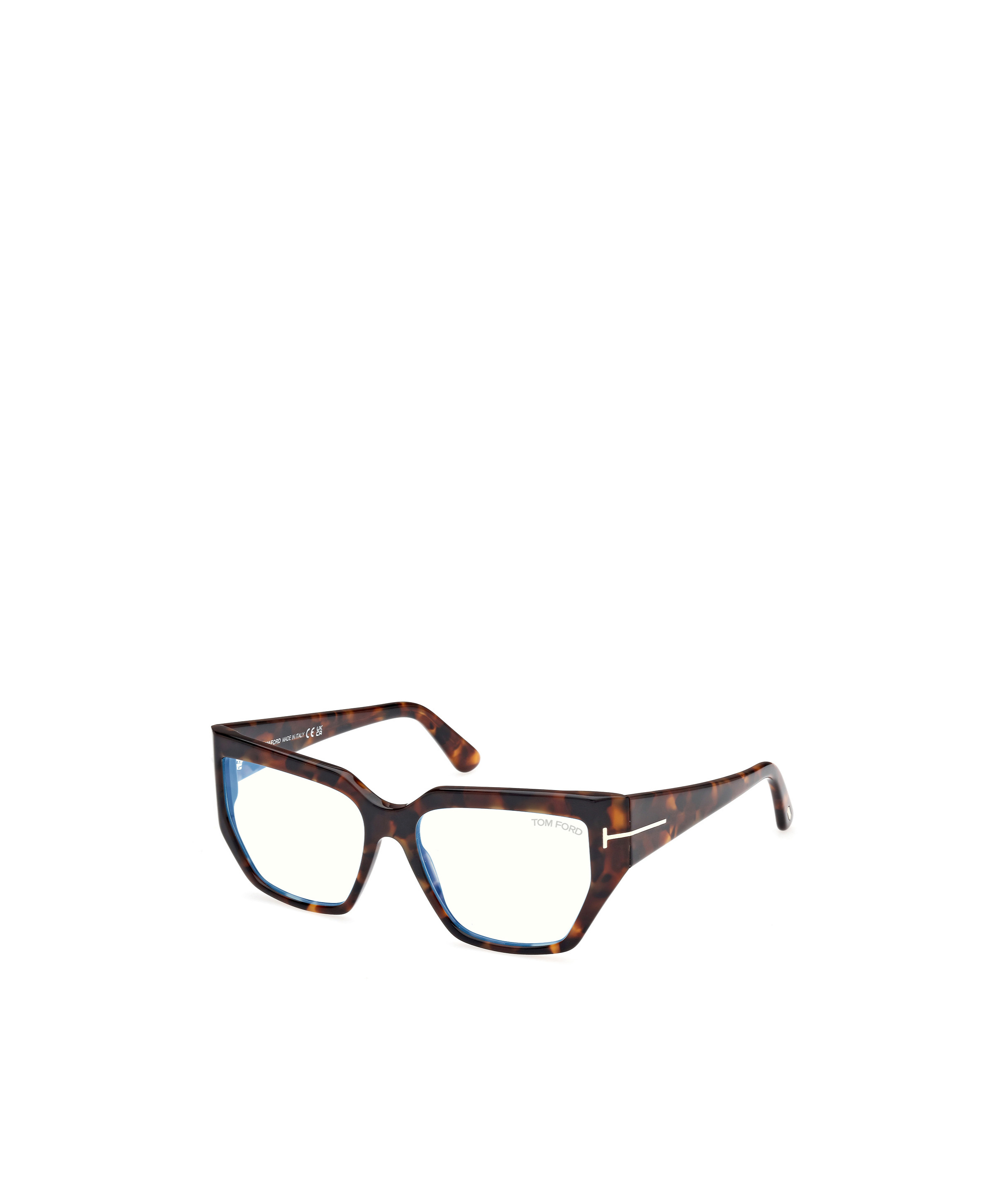 Tom Ford Square Frame Glasses Glasses In White