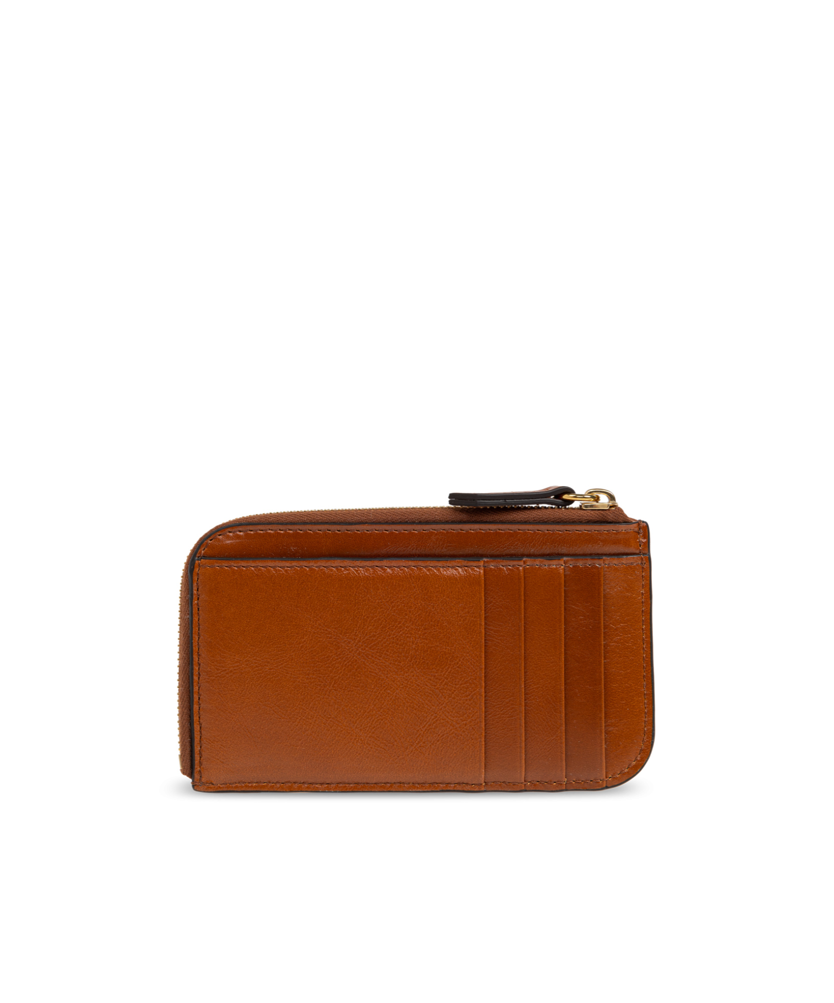 Chloé Logo Card Pack In Brown