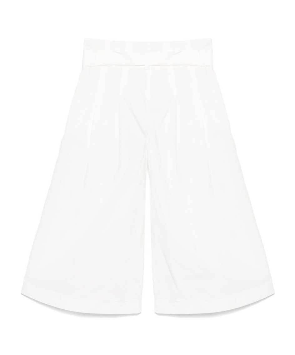 Monnalisa Belted Trousers In White