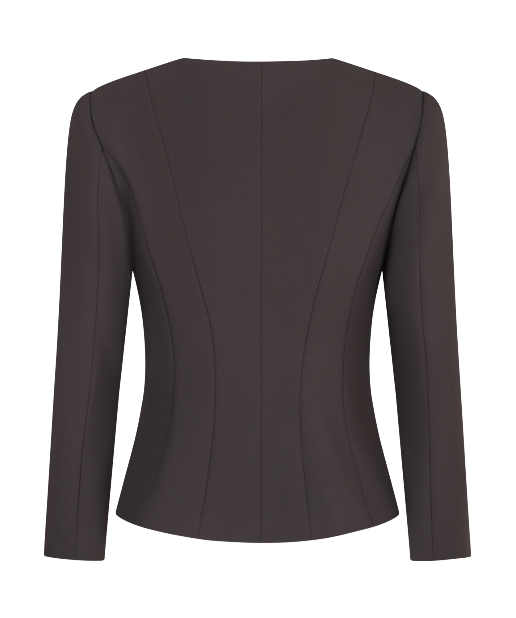 Elisabetta Franchi Crepe Jacket With Criss-cross Laces In Black