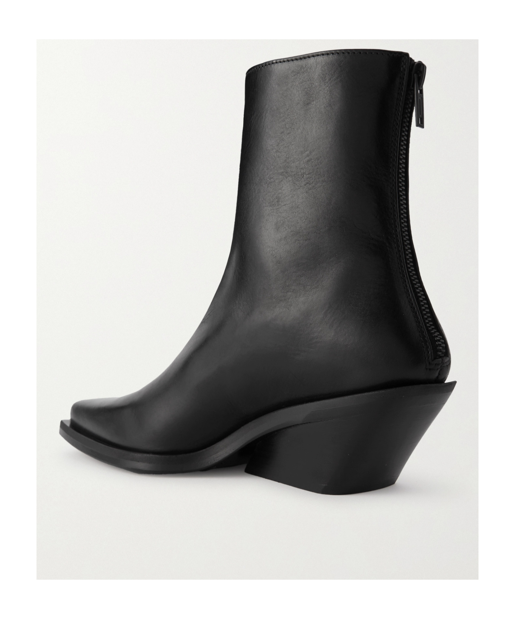 Ann Demeulemeester Zipper Boot In Black
