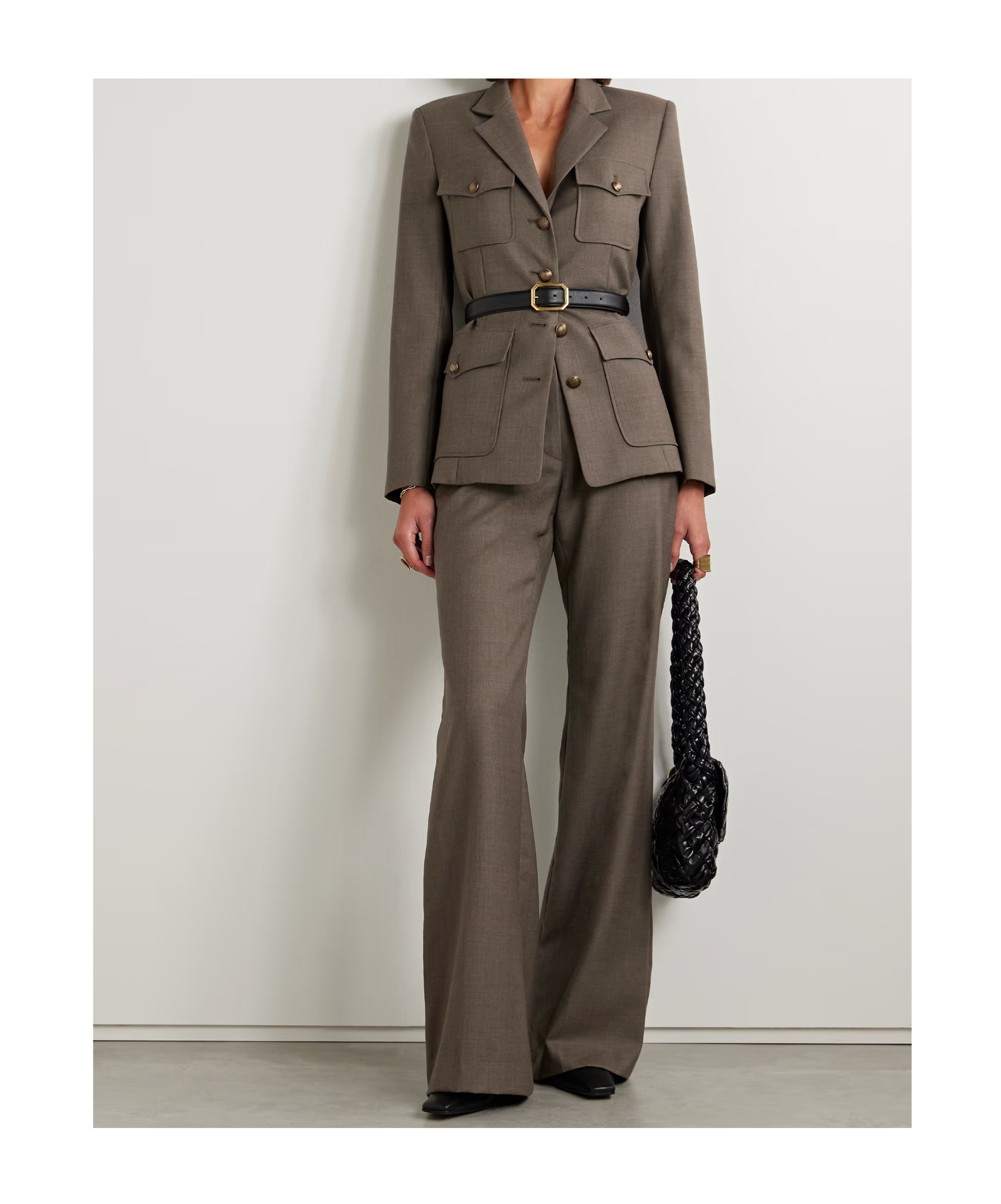 Nili Lotan Nelson Jacket In Gray