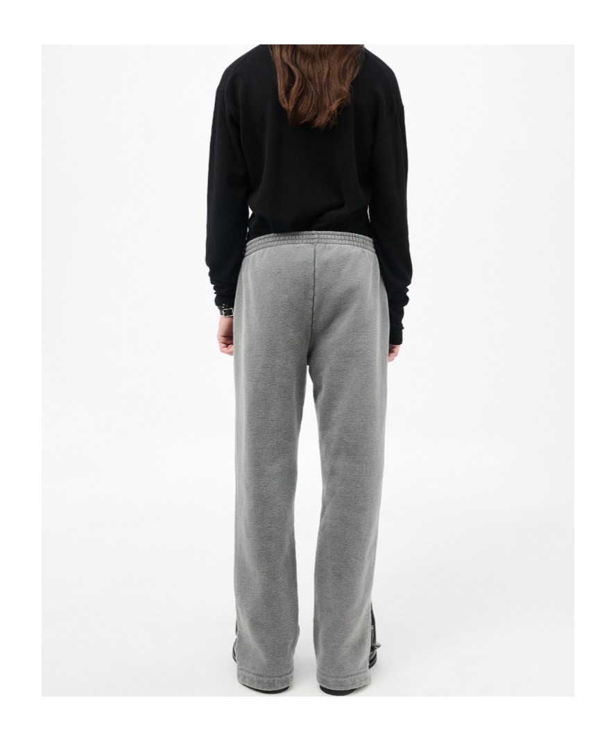 Our Legacy Worn Black Hefty Fleece In Gray