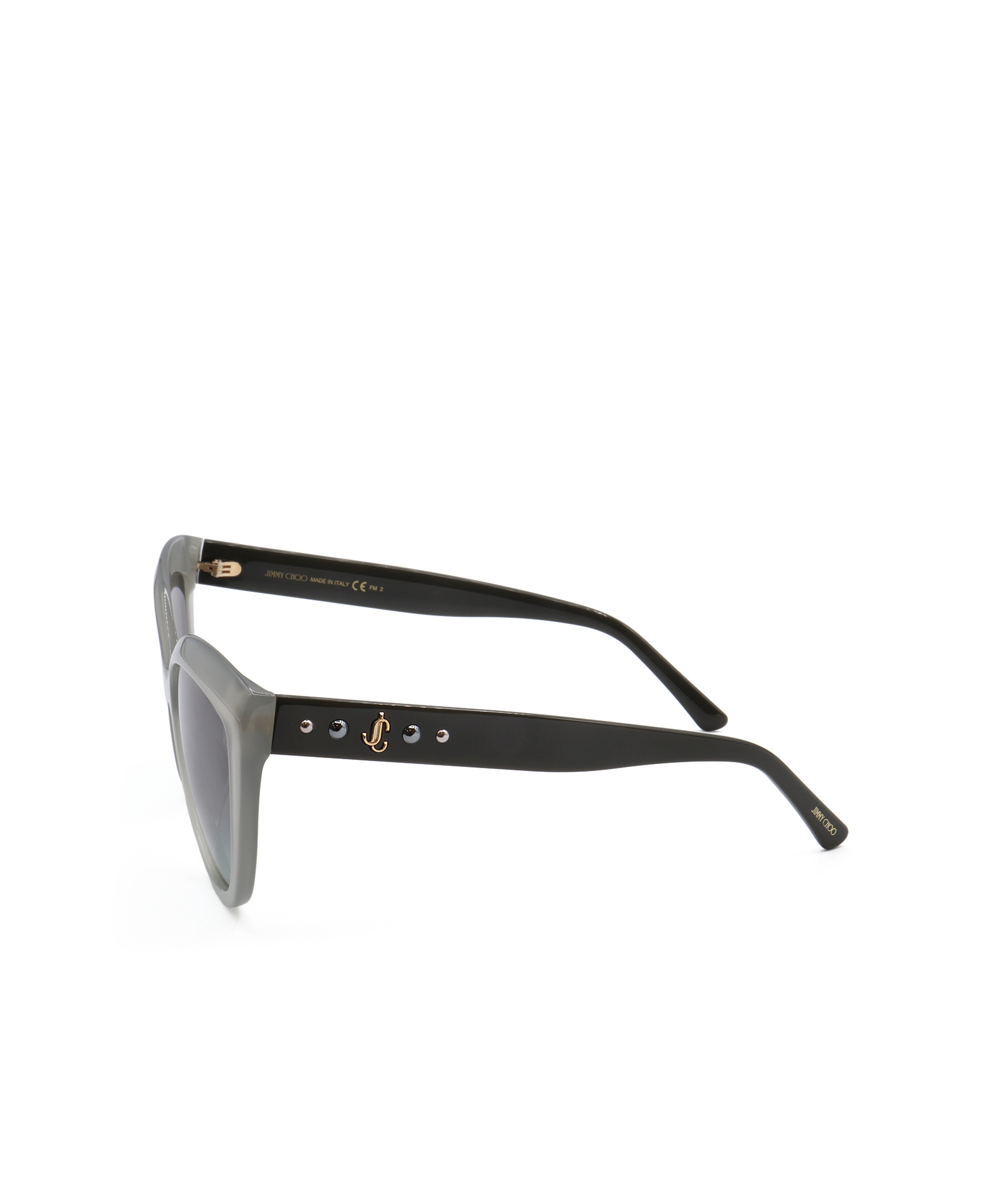 Jimmy Choo Eyewear Cat-eye Frame Sunglasses In Gray