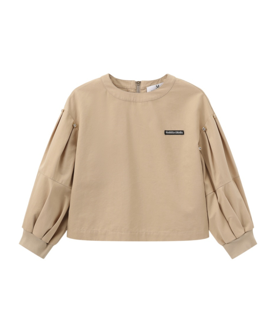 Marissa Chiara Crew Neck T-shirt In Brown