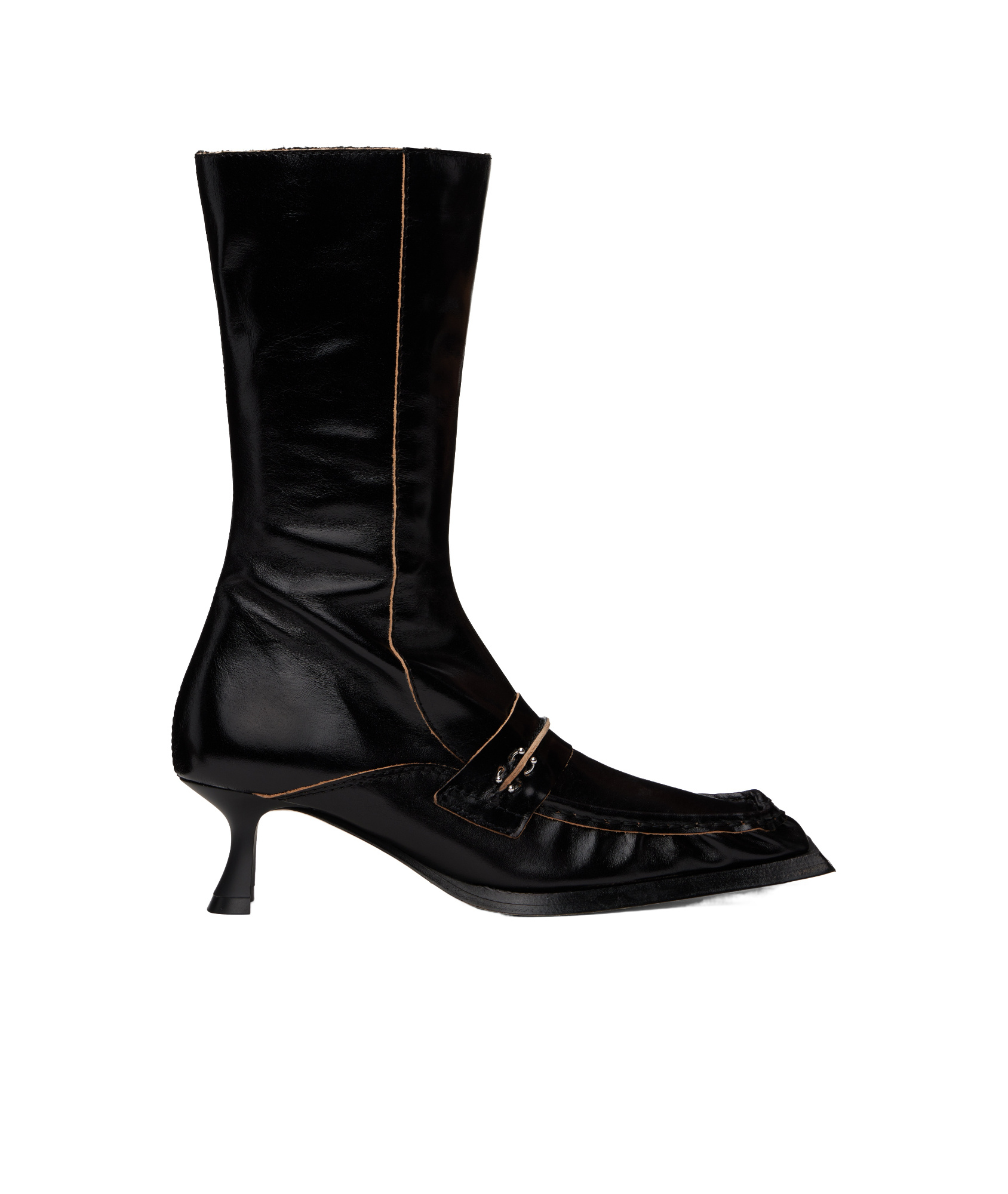 Shop Miista Halle Short Boots In Black
