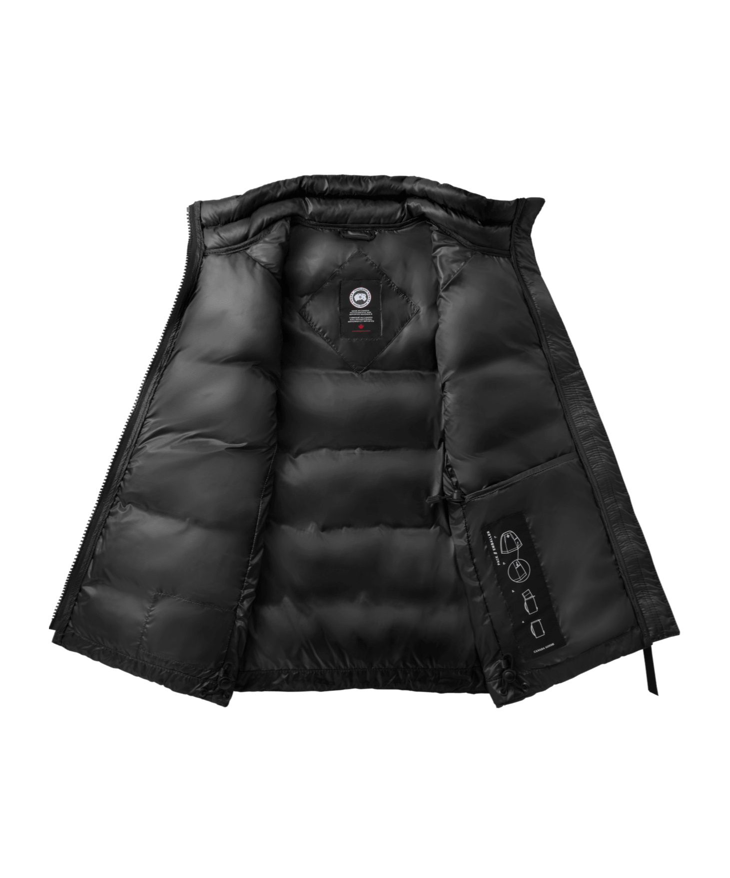 Shop Canada Goose Cypress Padded Gilet In Black